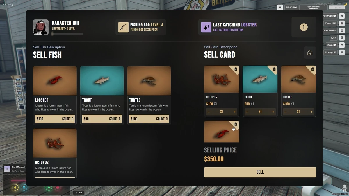 Fishing System | Realistic Hook | Open Source